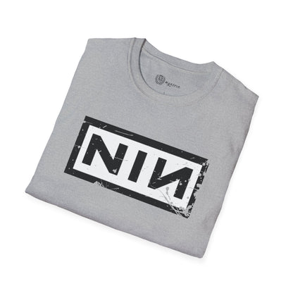 Nine Inch Nails Unisex retro T-Shirt - NIN logo