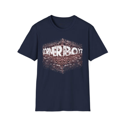Corner Boyz Unisex grunge T-Shirt - Brick in the Wall