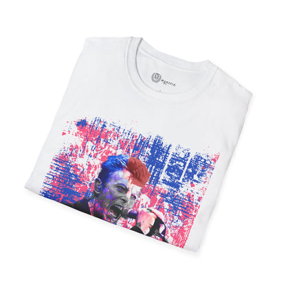 David Bowie T-Shirt - Neon grunge design