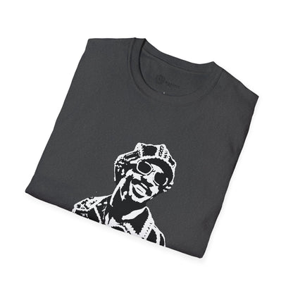 Stevie Wonder T-Shirt - Stencil design