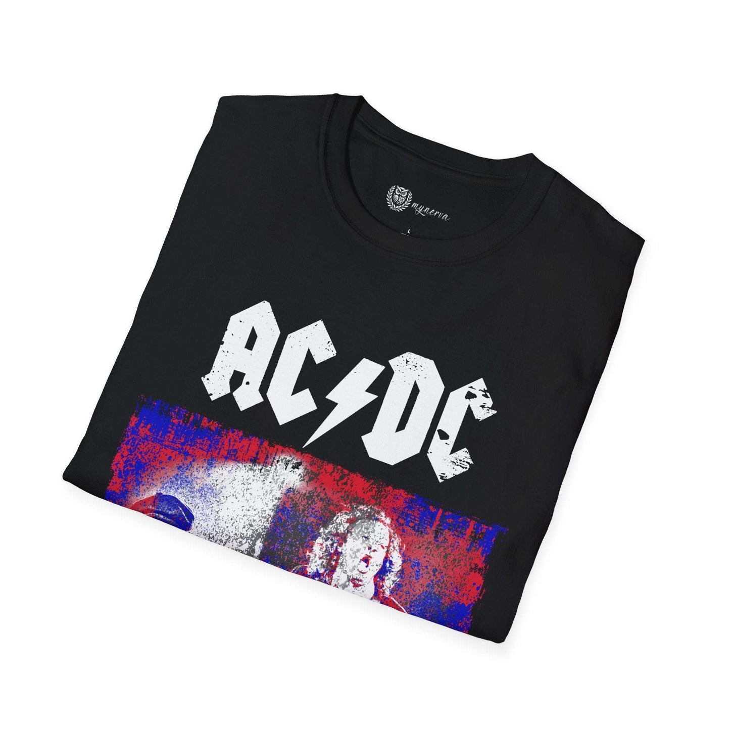 ACDC Unisex T-Shirt - Vintage Rock Tee - Brian and Angus
