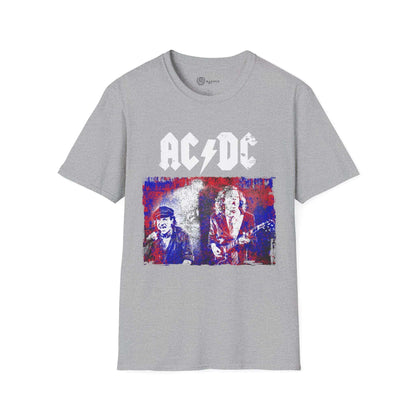 ACDC Unisex T-Shirt - Vintage Rock Tee - Brian and Angus