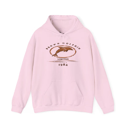 Brown Dolphin Limited Unisex grunge Hoodie