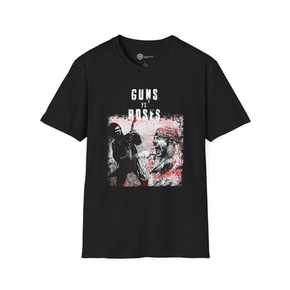 G n' R Rock T-Shirt - Slash and Axel, retro look