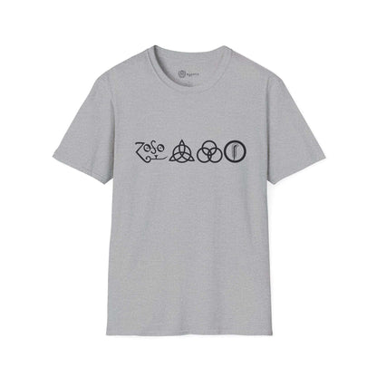 Led Zeppelin Unisex Softstyle T-Shirt - Vintage Rock Band Tee