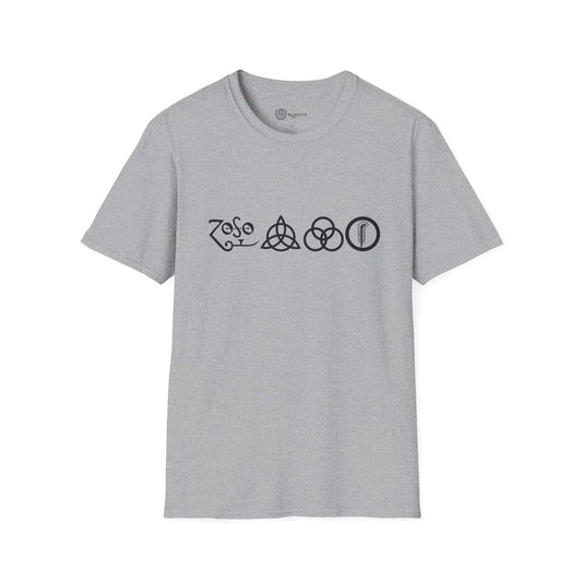 Led Zeppelin Unisex Softstyle T-Shirt - Vintage Rock Band Tee