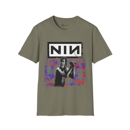Nine Inch Nails Unisex grunge T-Shirt - NIN Woodstock '94