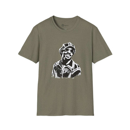Stevie Wonder Unisex T-Shirt - Stencil design