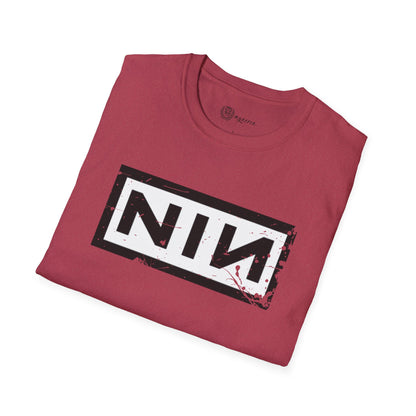Nine Inch Nails Unisex retro T-Shirt - NIN logo