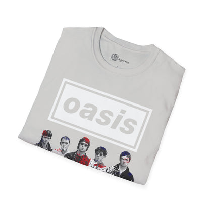Oasis Unisex rock T-Shirt - UK Flag