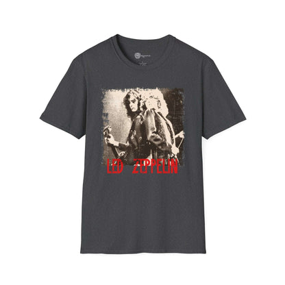Led Zeppelin Unisex Softstyle T-Shirt - Page and Plant
