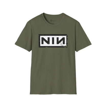 Nine Inch Nails Unisex retro T-Shirt - NIN logo