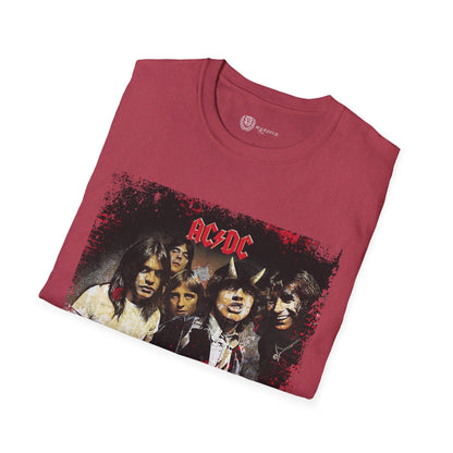 AC/DC Highway to Hell Grunge Texture Collector's Edition Rock T-Shirt