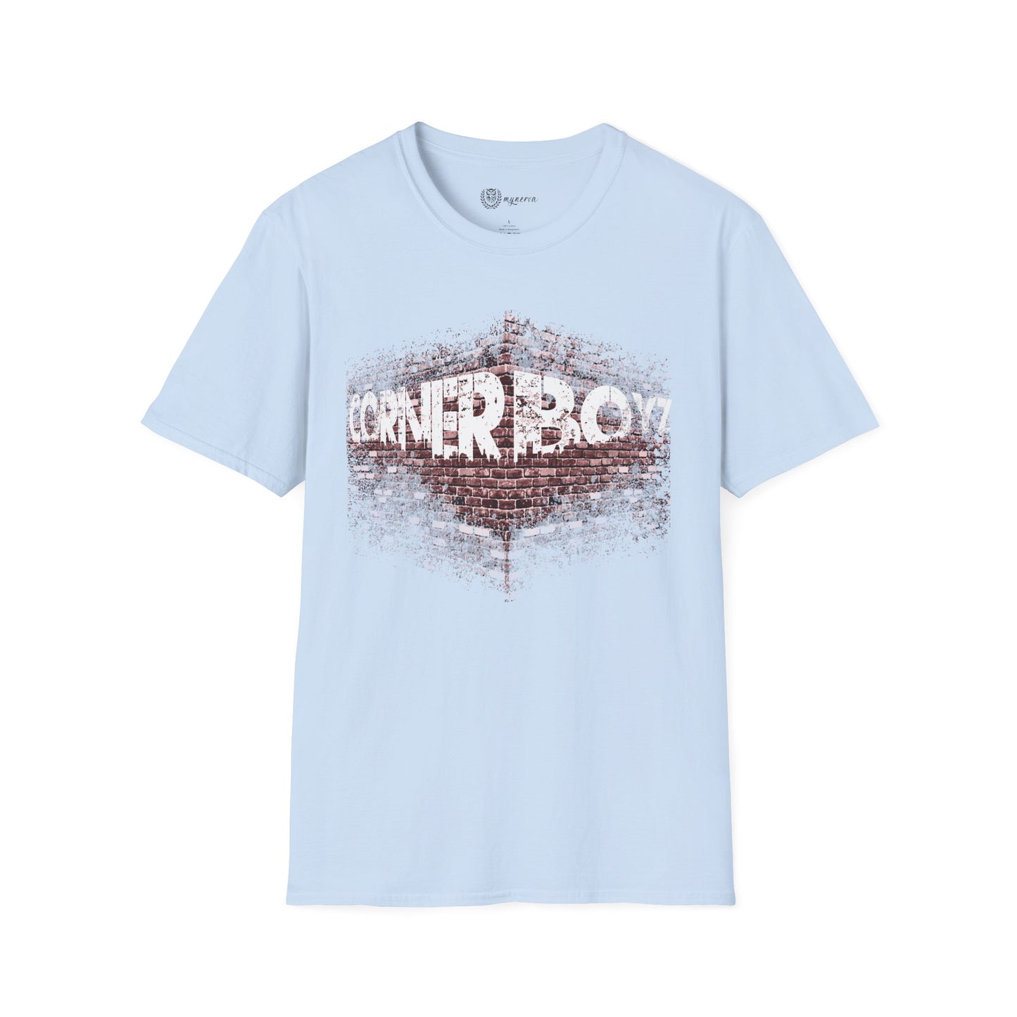 Corner Boyz Unisex grunge T-Shirt - Brick in the Wall