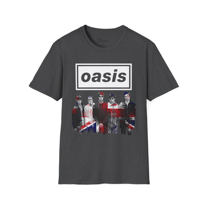 Oasis rock T-Shirt - UK Flag