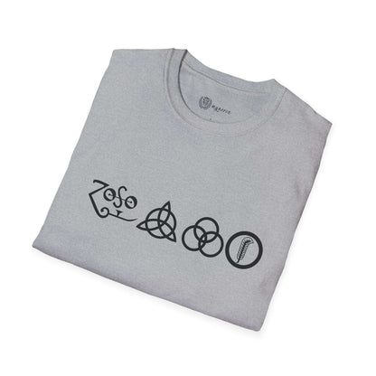 Led Zeppelin Unisex Softstyle T-Shirt - Vintage Rock Band Tee