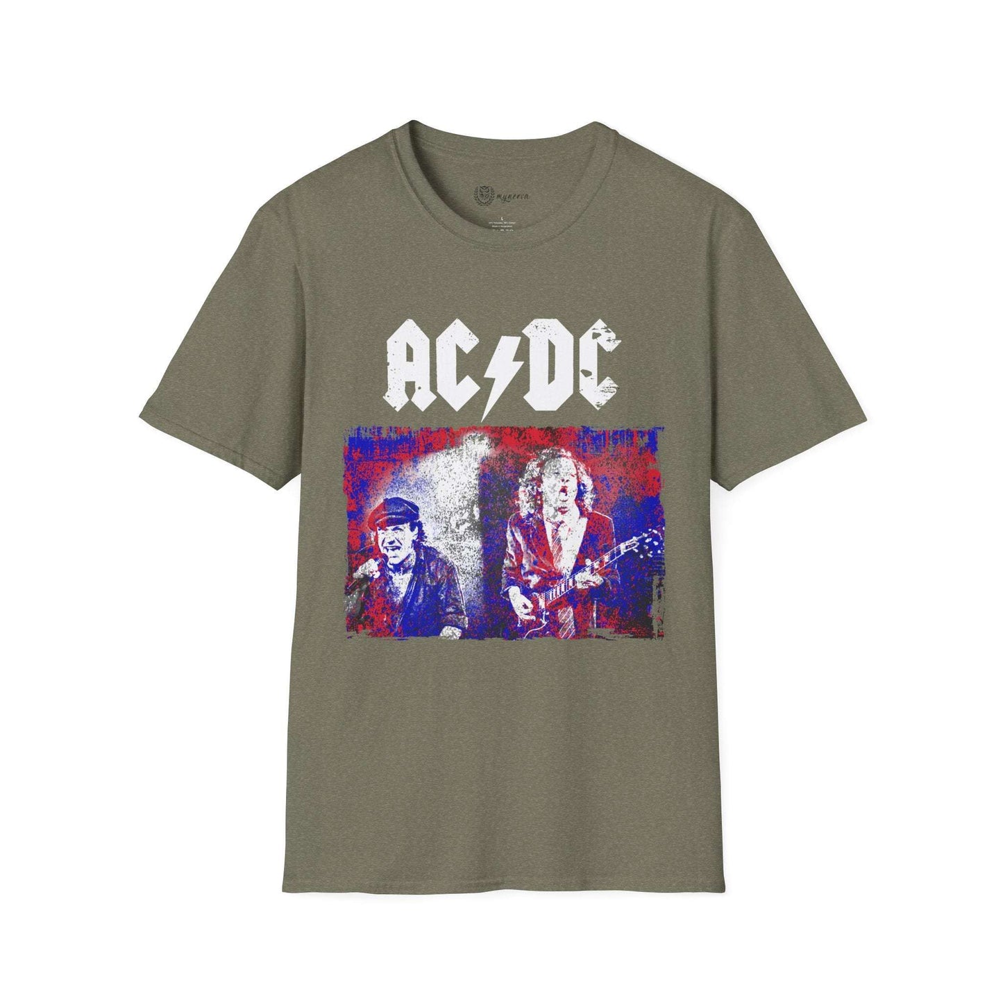 ACDC Unisex T-Shirt - Vintage Rock Tee - Brian and Angus