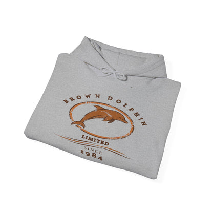 Brown Dolphin Limited Unisex grunge Hoodie