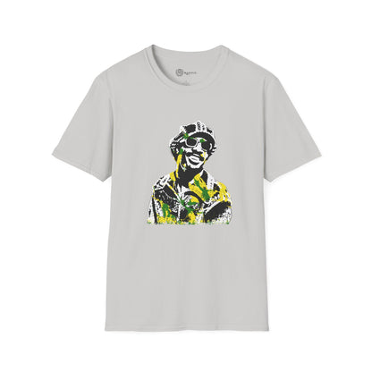 Stevie Wonder Unisex T-Shirt - Stencil design