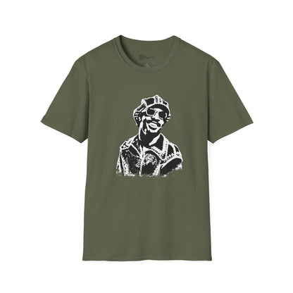 Stevie Wonder T-Shirt - Stencil design