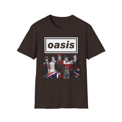 Oasis rock T-Shirt - UK Flag