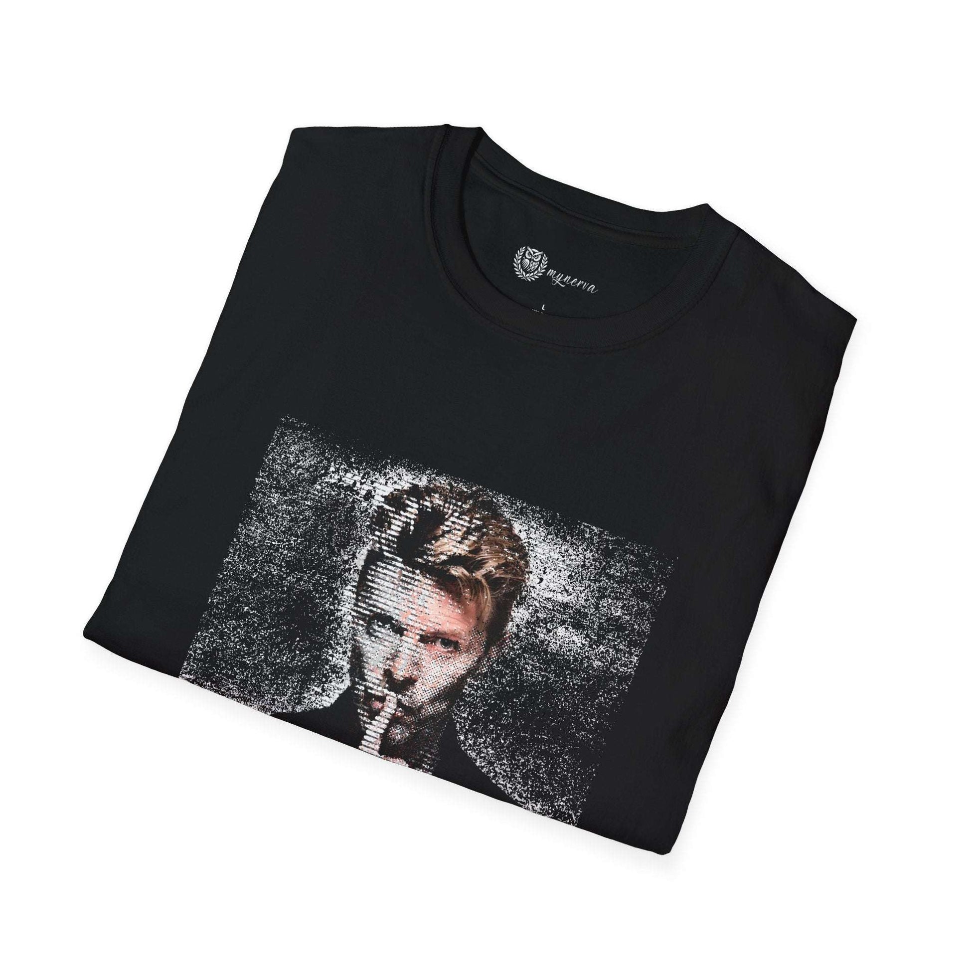David Bowie Unisex Softstyle T-Shirt - Shhh