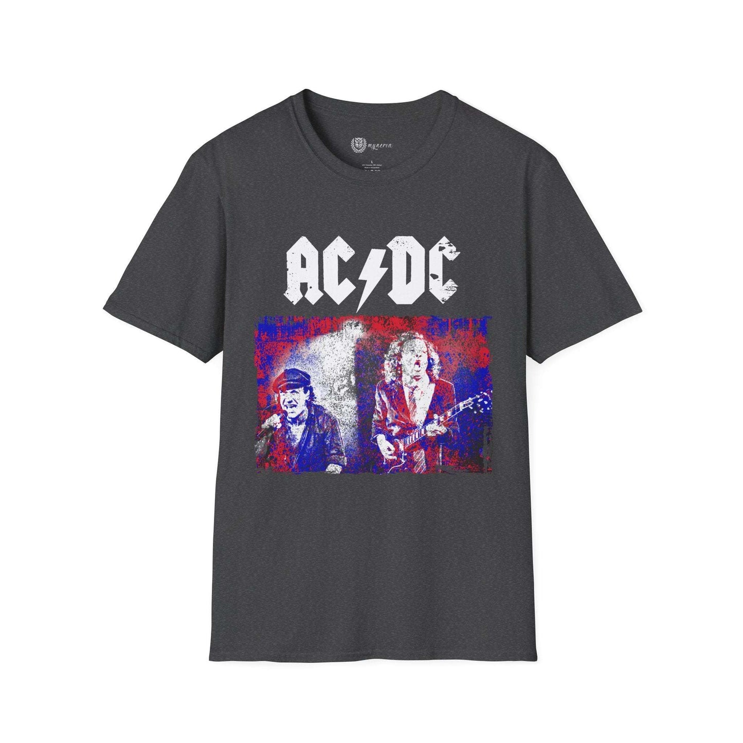 ACDC Unisex T-Shirt - Vintage Rock Tee - Brian and Angus