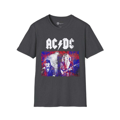 ACDC Unisex T-Shirt - Vintage Rock Tee - Brian and Angus