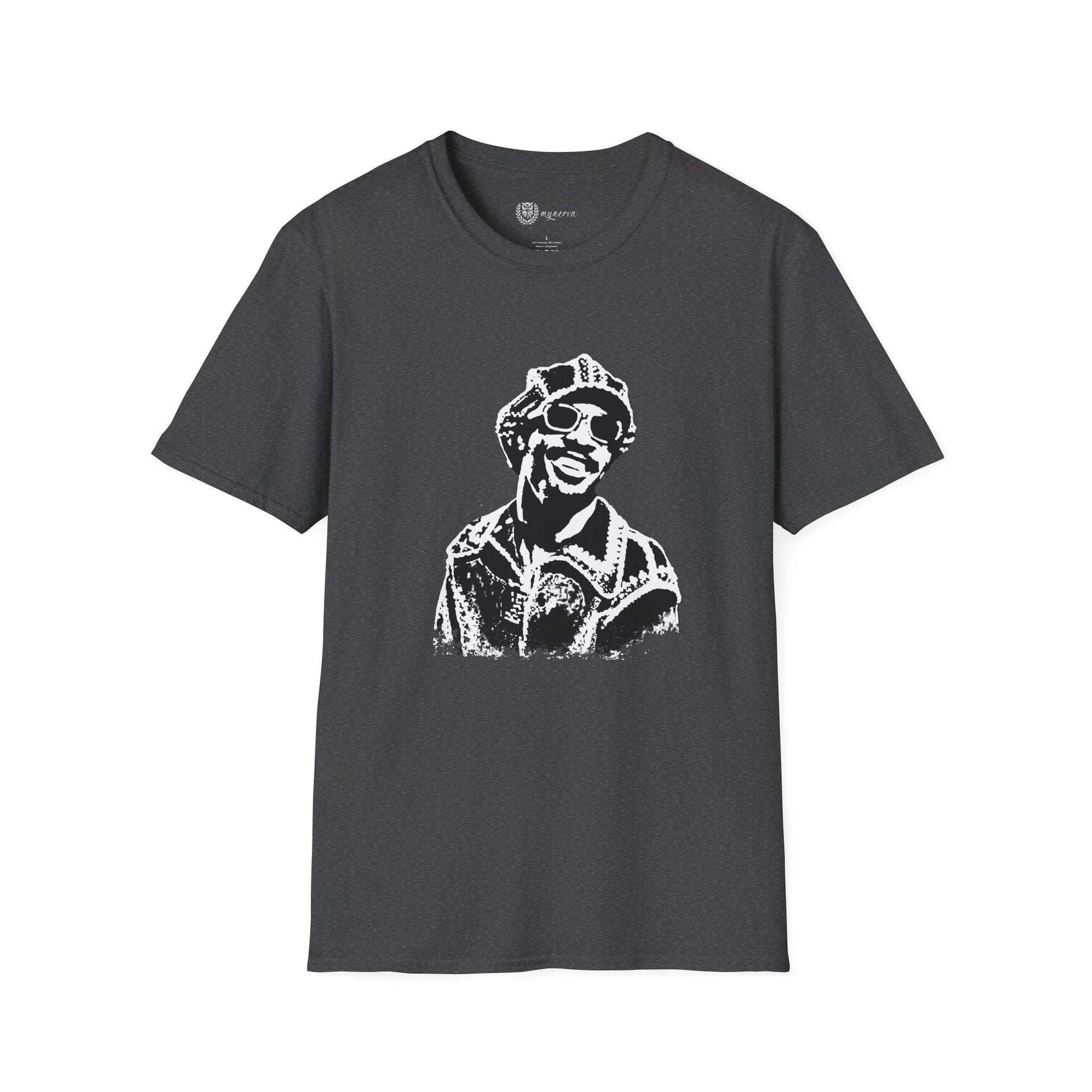 Stevie Wonder Unisex T-Shirt - Stencil design