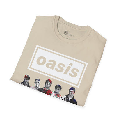 Oasis Unisex rock T-Shirt - UK Flag