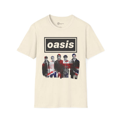 Oasis rock T-Shirt - UK Flag