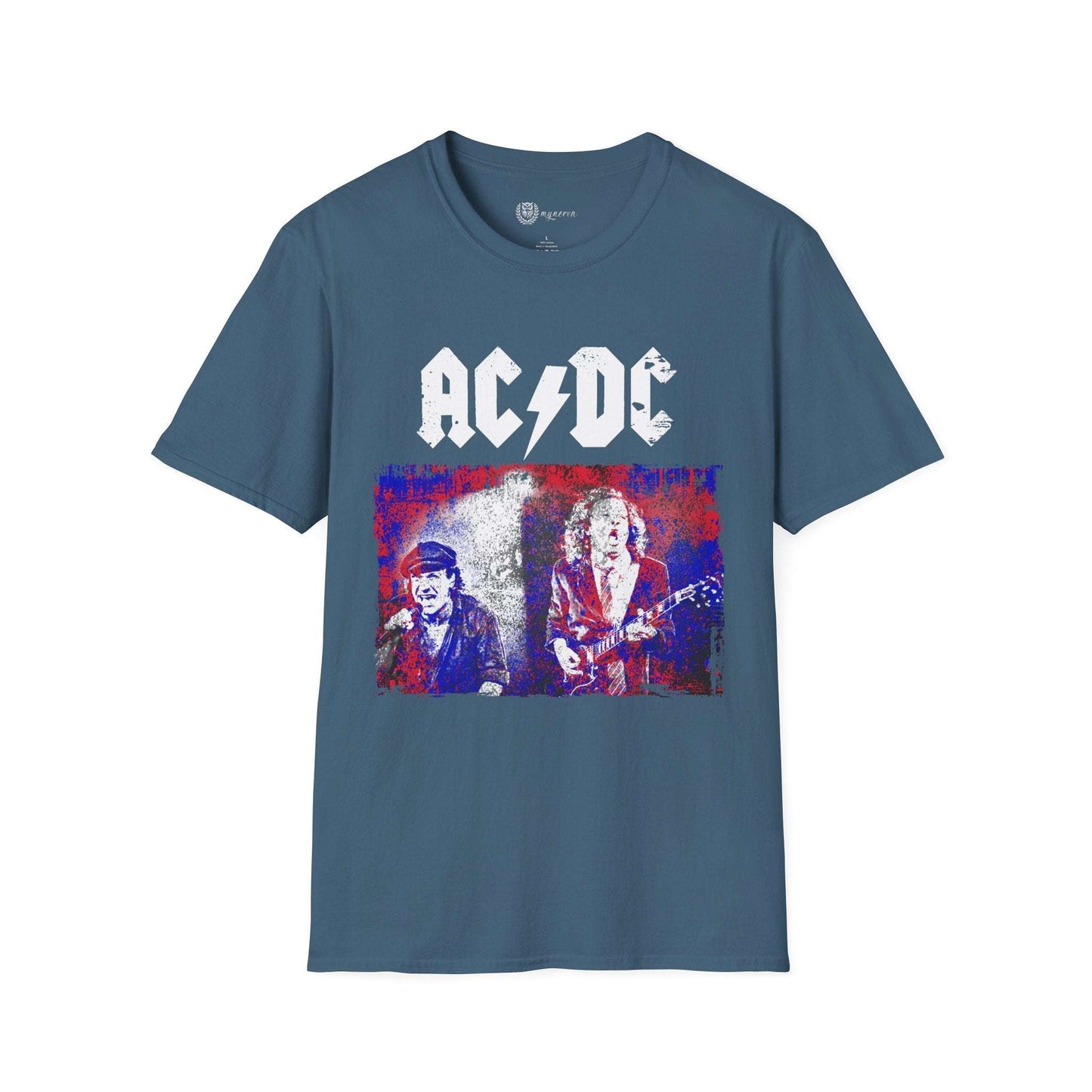 ACDC Unisex T-Shirt - Vintage Rock Tee - Brian and Angus