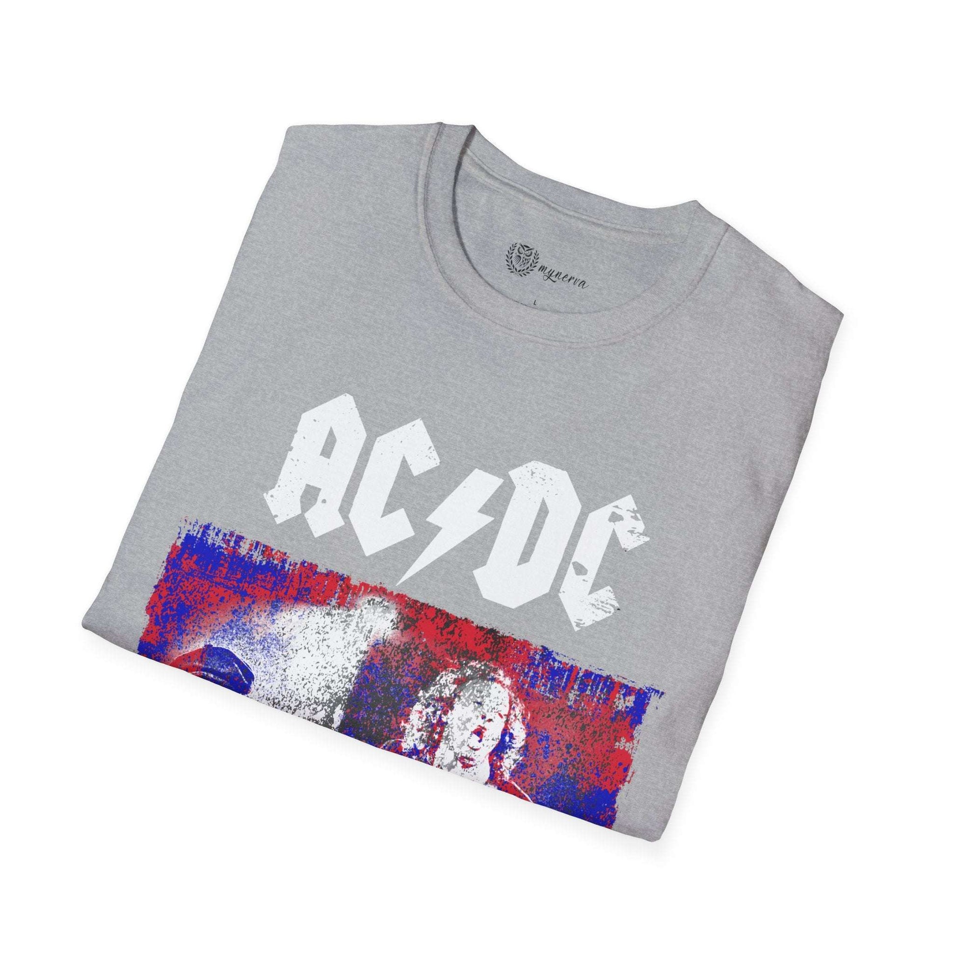 ACDC Unisex T-Shirt - Vintage Rock Tee - Brian and Angus