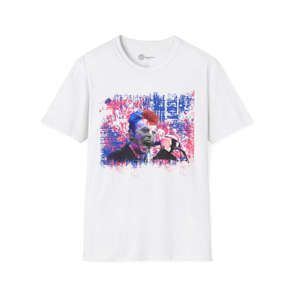 David Bowie T-Shirt - Neon grunge design