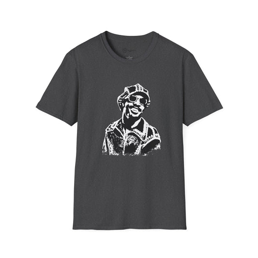 Stevie Wonder T-Shirt - Stencil design