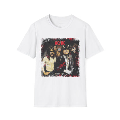 AC/DC Highway to Hell Grunge Texture Collector's Edition Rock T-Shirt