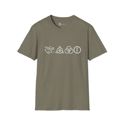 Led Zeppelin Unisex Softstyle T-Shirt - Vintage Rock Band Tee