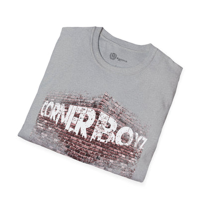 Corner Boyz Unisex grunge T-Shirt - Brick in the Wall