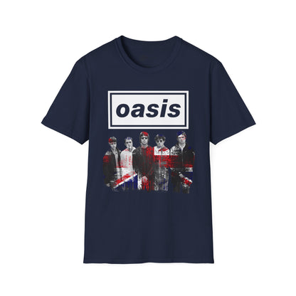 Oasis rock T-Shirt - UK Flag