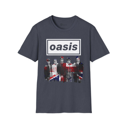 Oasis rock T-Shirt - UK Flag