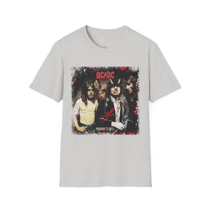 AC/DC Highway to Hell Grunge Texture Collector's Edition Rock T-Shirt