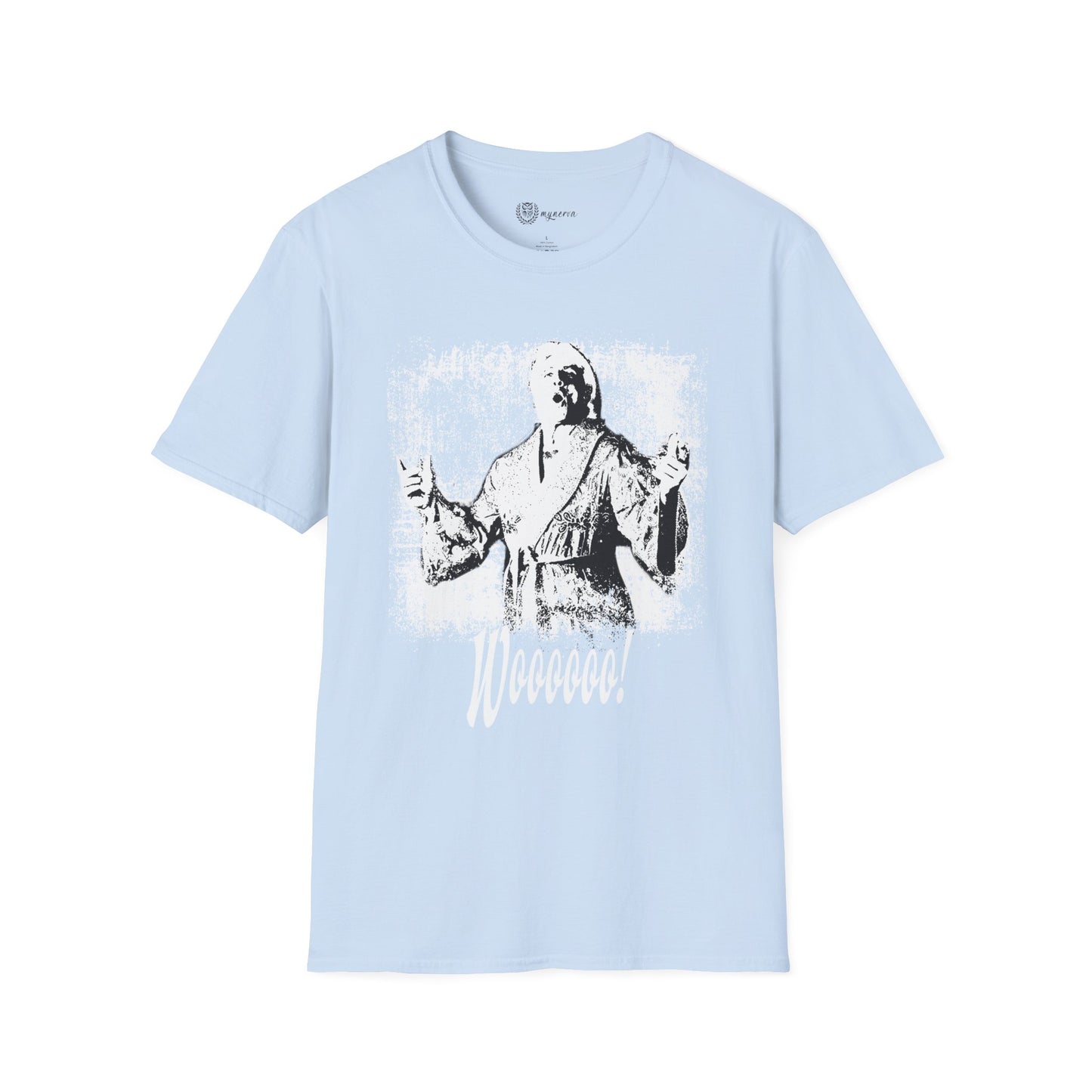 Ric Flair Black and White T-Shirt - WOO!