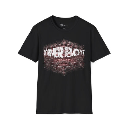 Corner Boyz Unisex grunge T-Shirt - Brick in the Wall
