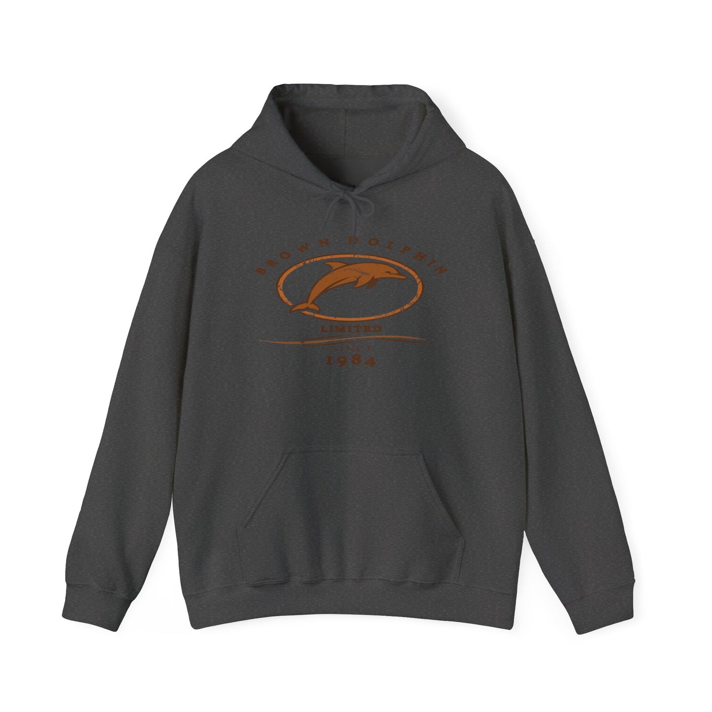 Brown Dolphin Limited Unisex grunge Hoodie