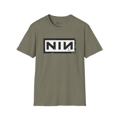 Nine Inch Nails Unisex retro T-Shirt - NIN logo