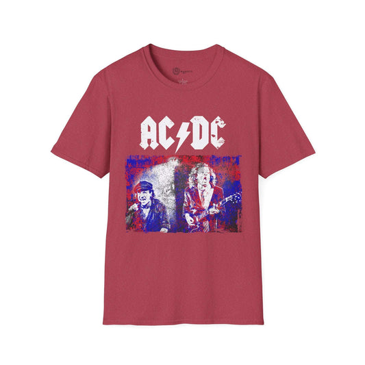 ACDC Unisex T-Shirt - Vintage Rock Tee - Brian and Angus