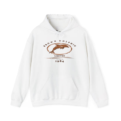 Brown Dolphin Limited Unisex grunge Hoodie