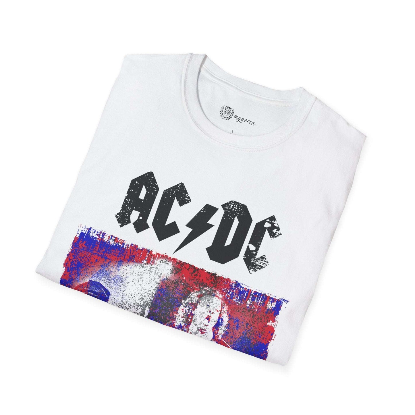 ACDC Unisex T-Shirt - Vintage Rock Tee - Brian and Angus
