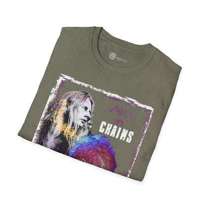 Alice in Chains Unisex Softstyle T-Shirt - Vintage Rock Band Tee