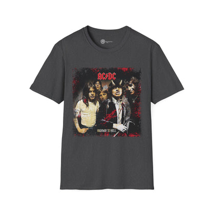 AC/DC Highway to Hell Grunge Texture Collector's Edition Rock T-Shirt